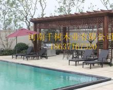 新鄉(xiāng)綠城地產(chǎn)美國(guó)南方松防腐木工程